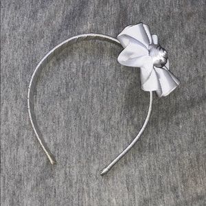 Silver headband